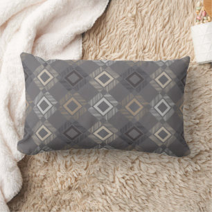 Almohada Lumbar/Accentual de Simetría de Diamante