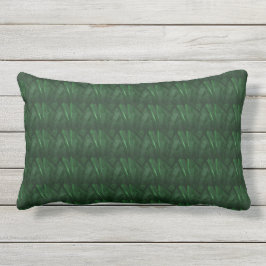 Almohada lumbar al aire libre de Forest Green