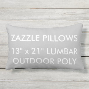Almohada lumbar al aire libre DE PLATA de encargo