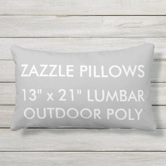 Almohada lumbar al aire libre DE PLATA de encargo