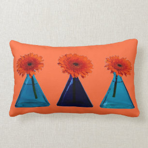 Almohada lumbar anaranjada