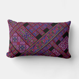 Almohada Lumbar Aurora Violeta Diagonal