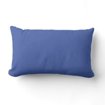 Almohada Lumbar Azul 33 cm x 53 cm