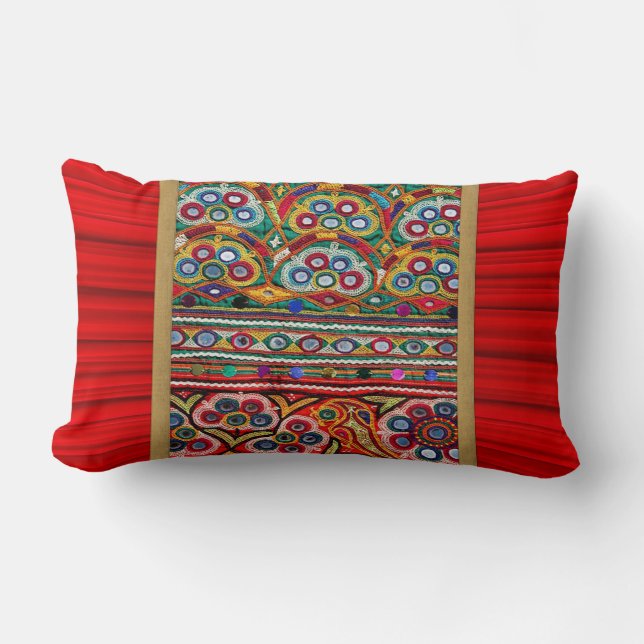 Almohada lumbar bohemia (Anverso)