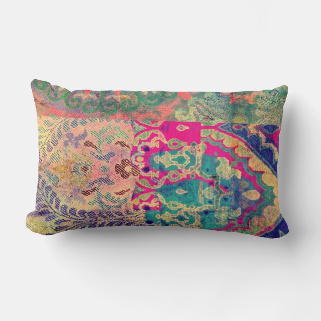 Almohada Lumbar Bohemiana (Anverso)