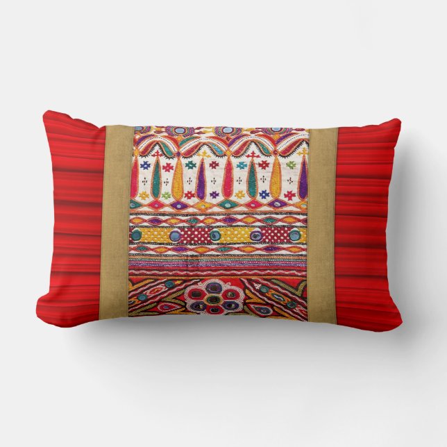 Almohada lumbar bohemio (Anverso)