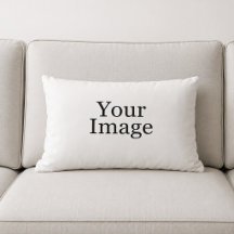 Almohada lumbar con foto personalizada