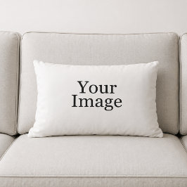 Almohada lumbar con foto personalizada