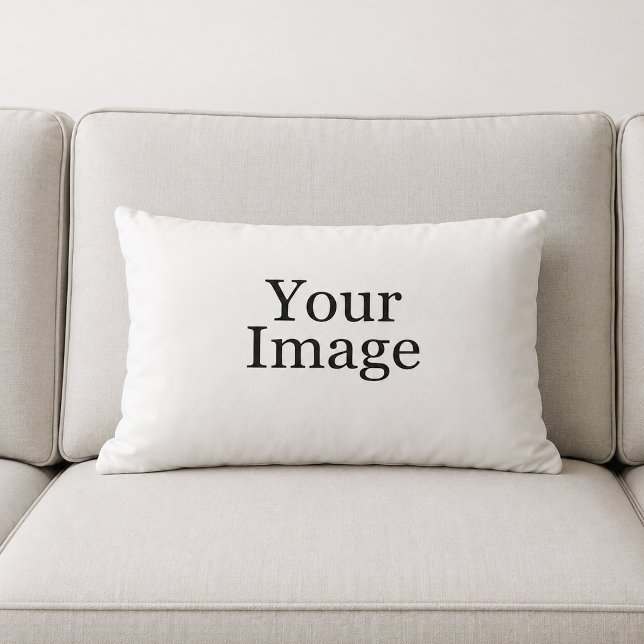 Almohada lumbar con foto personalizada (Subido por el creador)