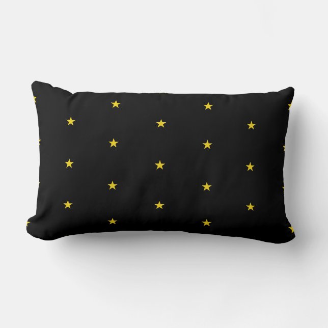 Almohada Lumbar con Patrón de Estrella Celestial p (Anverso)