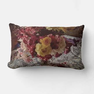 Almohada lumbar de algodón victoriana
