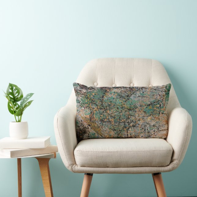 Almohada Lumbar de Arte Abstracto (Silla)