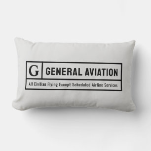 Almohada lumbar de aviación general Rated G
