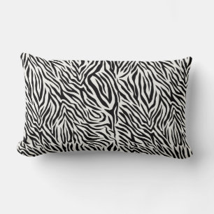 Almohada Lumbar de Cebra 13" x 21"
