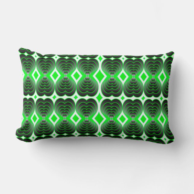 Almohada Lumbar de Diseño Digital Vibrante – (Anverso)