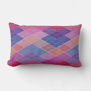 Almohada lumbar de diseño multicolor