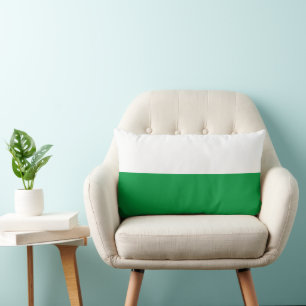 Almohada Lumbar de Dos Tonos