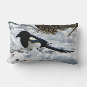 almohada lumbar de la montaña rocosa Black Bilky