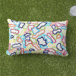 Almohada lumbar de lanzamiento al aire libre de ba