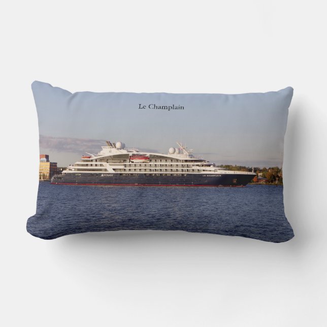 almohada lumbar de Le Champlain (Anverso)