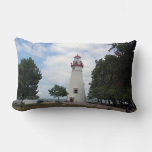 Almohada lumbar de Marblehead Lighthouse