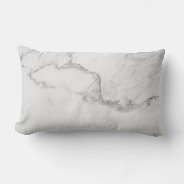 Almohada lumbar de mármol de Carrara (Anverso)