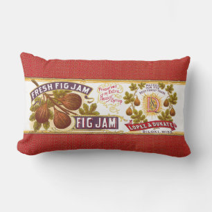 Almohada Lumbar de Mermelada de Higo Fresco
