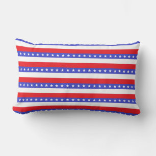 Almohada lumbar de rayas Home Sweet Home