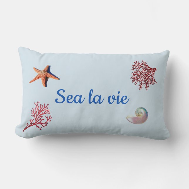 almohada lumbar de Sea la Vie (Anverso)