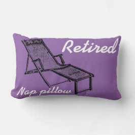 Almohada lumbar de sillón retro Nap retirada