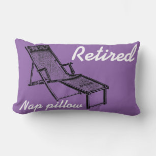 Almohada lumbar de sillón retro Nap retirada