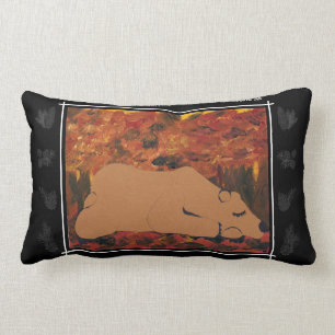 Almohada lumbar de TWIS: El grisáceo de la esquin
