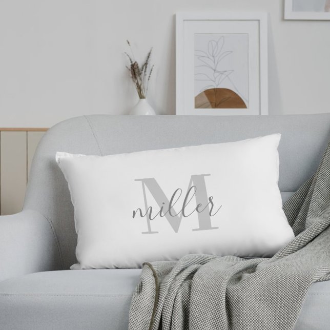Almohada lumbar decorativa de granja moderna con m (Subido por el creador)