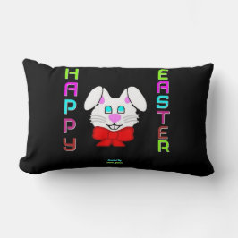 Almohada lumbar del conejo de Pascua