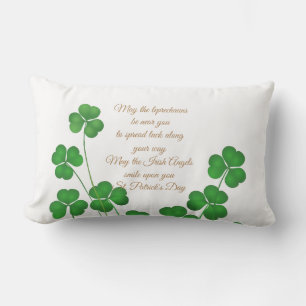 Almohada lumbar del Día de San Patricio-Que el due