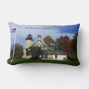 almohada lumbar del faro de McGulpin Point