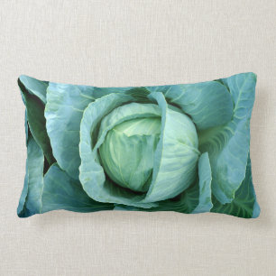 Almohada lumbar del tiro con imagen de la col