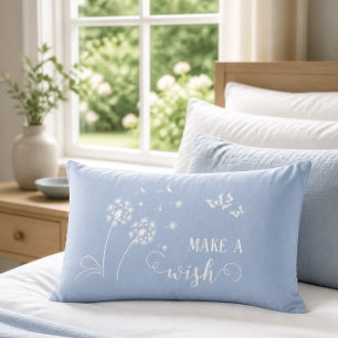 Almohada Lumbar Diente de León Haz un Deseo