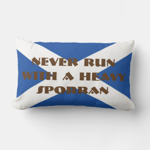Almohada lumbar esporra pesada de Escocia