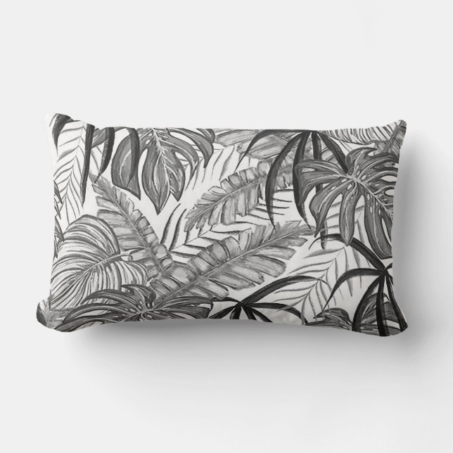 Almohada lumbar exterior de hojas de palmera de 13 (Anverso)