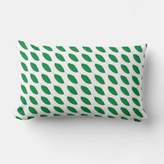 Almohada (lumbar) - Hojas verdes