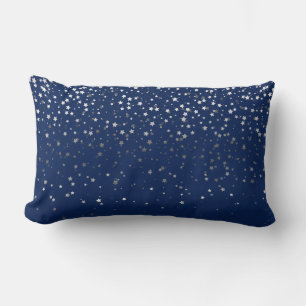 Almohada lumbar Indoor Petite Silver Stars-Azul os
