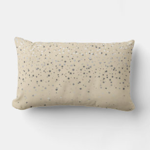 Almohada lumbar Indoor Petite Silver Stars - Beige