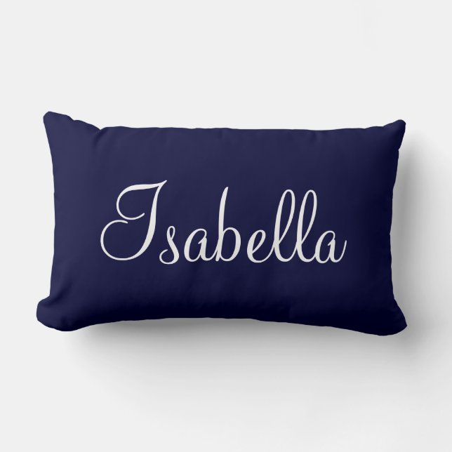 Almohada Lumbar Isabella Bella (Anverso)