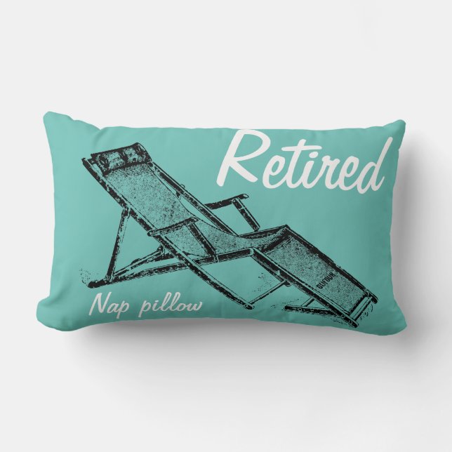 Almohada lumbar jubilada Deckchair retra 2 de la (Anverso)