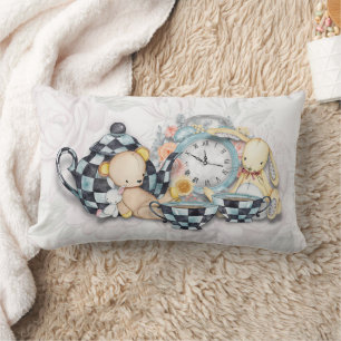 Almohada lumbar para fiesta de té de la tarde para