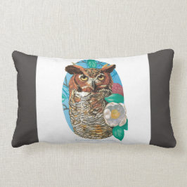 Almohada lumbar para los amantes del búho