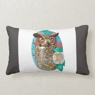 Almohada lumbar para los amantes del búho
