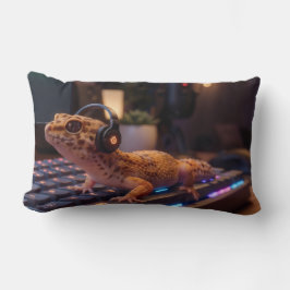 Almohada Lumbar para Programador Cyberpunk GeckoDe