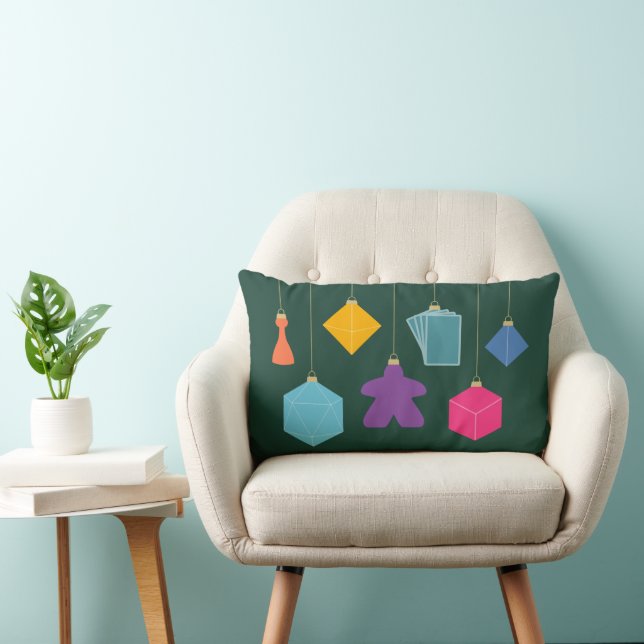 Almohada lumbar para recortar el árbol con juegos  (Silla)